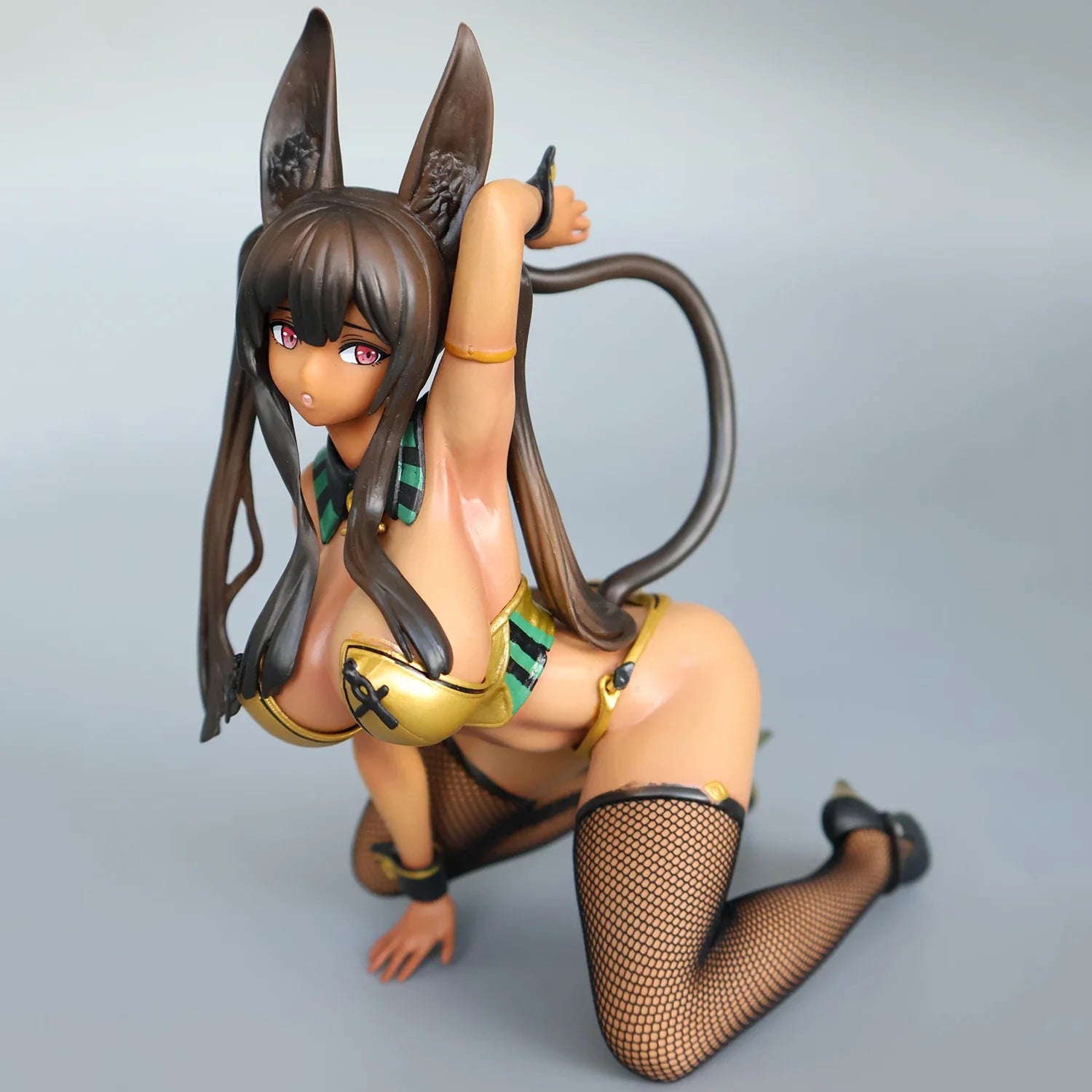 16CM Anubis 1/4 Casino Ver Native Sexy Girl Anime Action Figures PVC Hentai Collection Doll Model Toys Gift Figurine