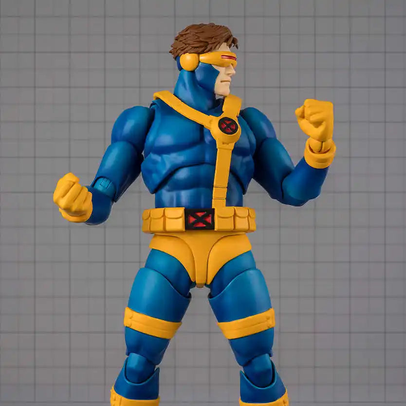 Bandai S.H.Figuarts X-Men Cyclops Action Figure Pvc Model Toy For Gamerverse Collection Anime Joint Figurine Doll Gift