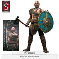 SWTOYS Original Spartanischer Krieger, God of War Serie Kratos Anime Actionfigur Modell Spielzeug Bewegliche Modell Ornamente Geschenke für Jungen