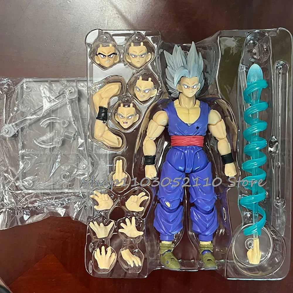 Anime S.H.Figuarts Dragon Ball Z Son Gohan Beast Figure SHF Gohan Super Hero PVC Action Model Toy Doll Birthday Gifts