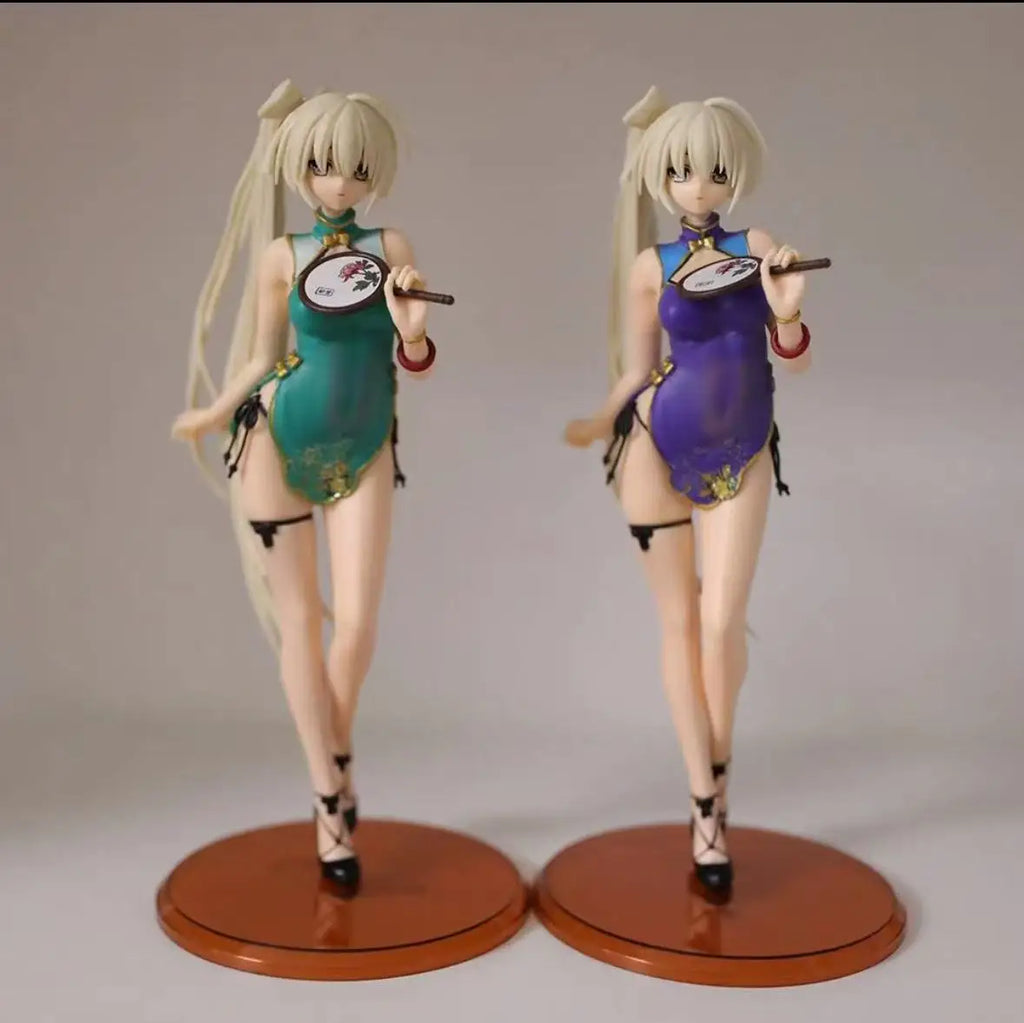 /-/ 23.5cm "Yosuga no Sora" Anime Figure - Kasugano Sora Standing Cheongsam Model, Toy, Gift, Collection Ornament,Decoration PVC