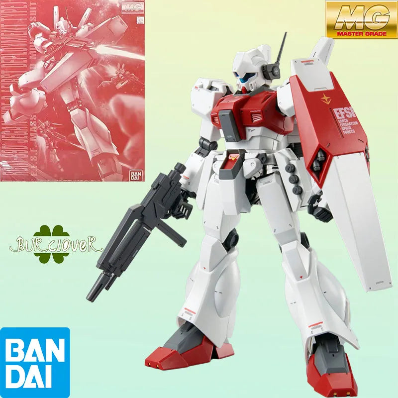 Bandai Original MG Online Exclusive RGM-89D Jegan D type 1/100 Anime Action Figure Assembly Model Toys Gifts For Children GUNDAM