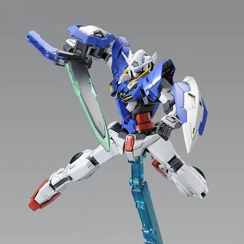 Bandai Original MG Gundam Exia RepairⅡ GN-001R2 1/100 Anime Action Figure Assembly Model Toys Gifts For Children Collectibles