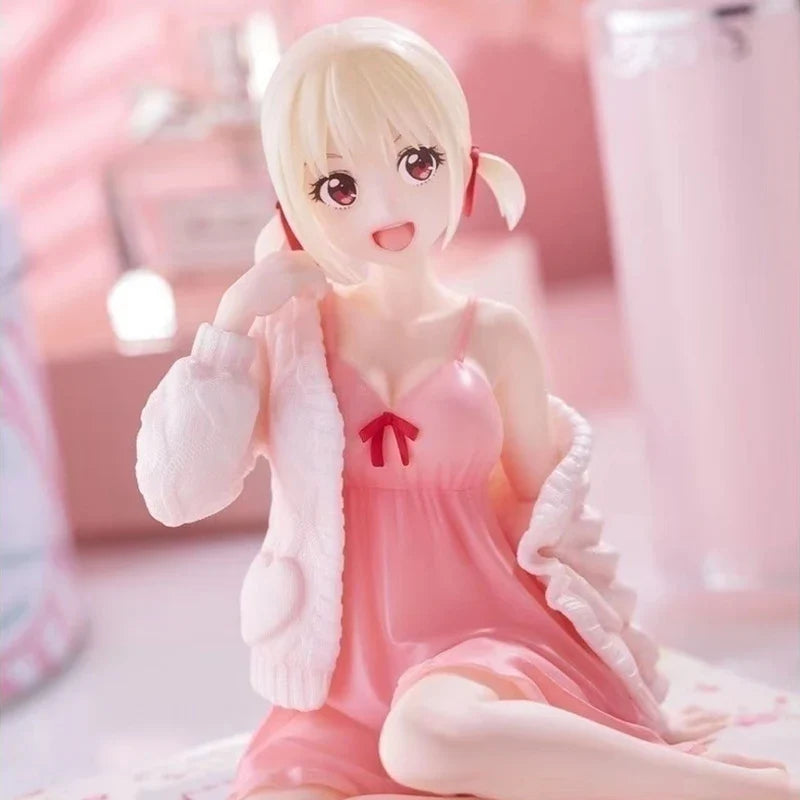 Lycoris Recoil Anime Figures PVC GK Model Nishikigi Chisato and Inoue Takina Doll Action Figure Toys for Children Gift