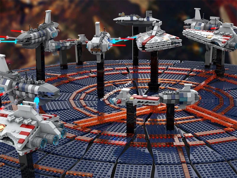 New 6509Pcs Famous Space War Series Movie Classic Campaign View Model Custom Puzzles Diy Creative Ideas Kids Toys Birthday Gifts