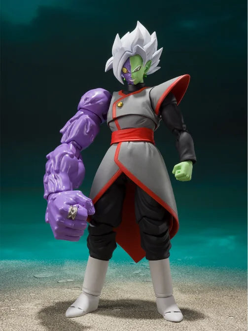 In Stock100% Original Bandai Dragon Ball Sh Figuarts Shf Potara Zamasu Action Figures Anime Model Toys Figura Pvc Gifts