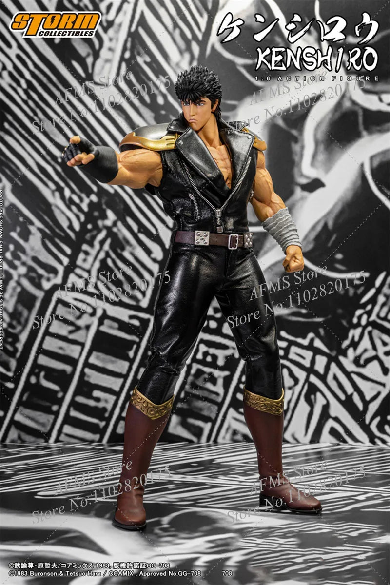 Storm Toys BTFN01 1/6 Scale Collectible Figure Kenshiro Fighting Boxer Full Set 12Inch Men Soldier Action Figures Model Toy