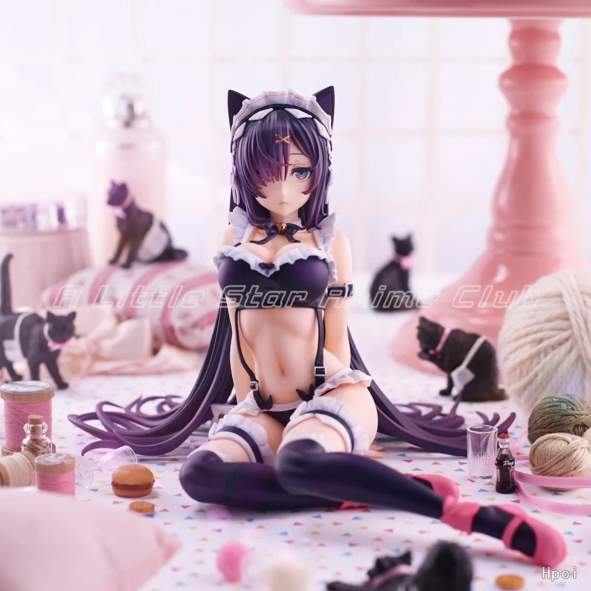 Auf Lager Original UnionCreative Mika Pikazo Katzenmädchen Anime Figur Sammelmodell Spielzeug Geschenk