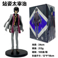 24CM Anime Bungou Stray Dogs Dazai Osamu Figure 1/8 Detachable Jacket Standing Figure Toy Gift Collection Aciton Figure PVC
