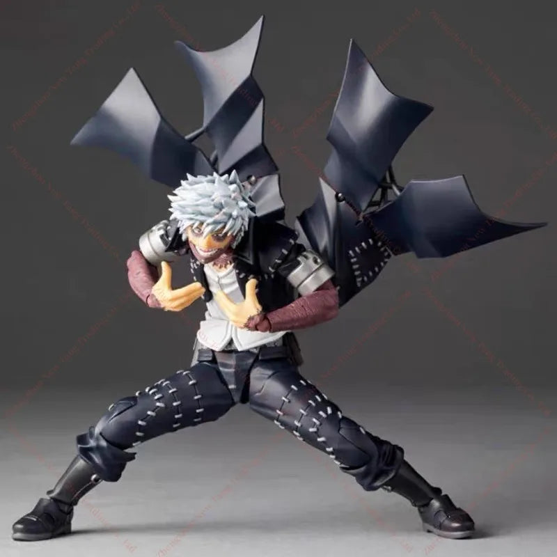 Original Kaiyodo My Hero Academia Amazing Yamaguchi Revoltech NR042 Dabi In Stock Anime Action Collection Figures Model Toys