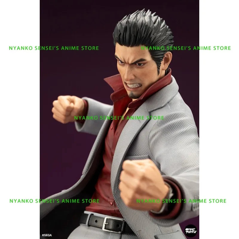 In Stock Kotobukiya Like A Dragon Yakuza Kiryu Kazuma PV220 Figure Anime Models Toy Doll Gift Hobby Collectible