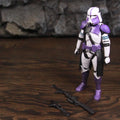 New Body 187th Legion Purple Phase II P2 ARF Trooper Commander Scout 6" Action Figure Mace Windu Republic Grand Army Clone Toys