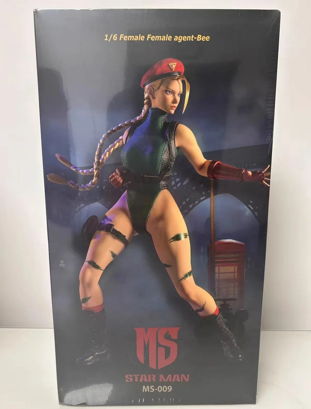 In Stock Original Female Agent Bee Action Figure Star Man MS-009 30cm Full Set Moveable Soldier Model Anime Action Figure Toy