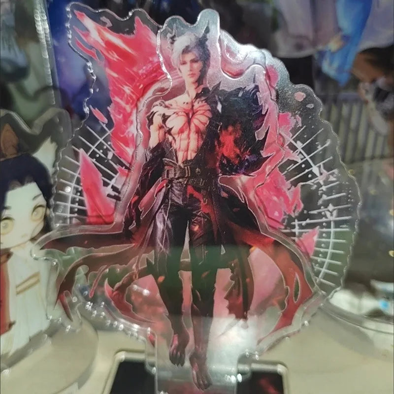Game Love and Deepspace Sylus Acrylic Stand 10cm Anime Creative Desktop Ornament Cute Standing Model Accessories Birthday Gifts