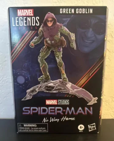 Original Hasbro Marvel Legends Series SPIDER-MAN No Way Home GREEN GOBLIN Anime-Figur Spielzeugsammlung Geschenk