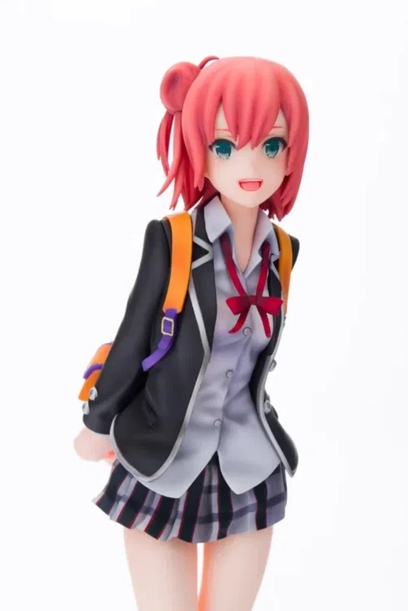 Anime My Teen Romantic Comedy SNAFU Yuigahama Yui Figures kawaii resin GK DIY manual White assembly Model Statue Toys doll gift