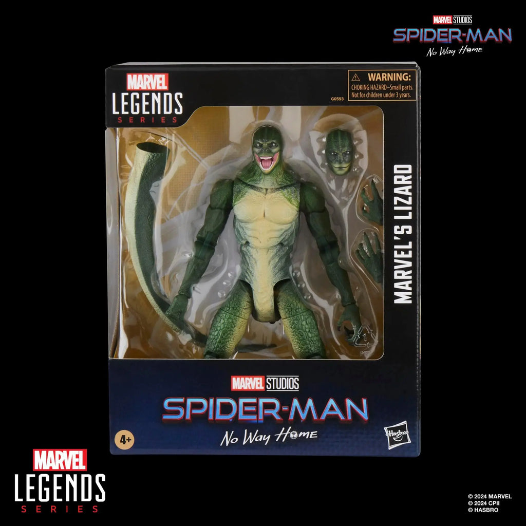 Marvel Legends Spiderman No Way Home Lizard Deluxe Exclusive 6" Action Figure