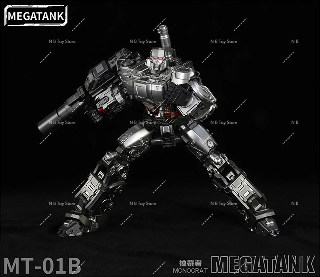 Megatek TFCON Transformable Figure MT01B, MT-01B, Monocrate, Joke, MG Tank, Original Color, DLX Scale