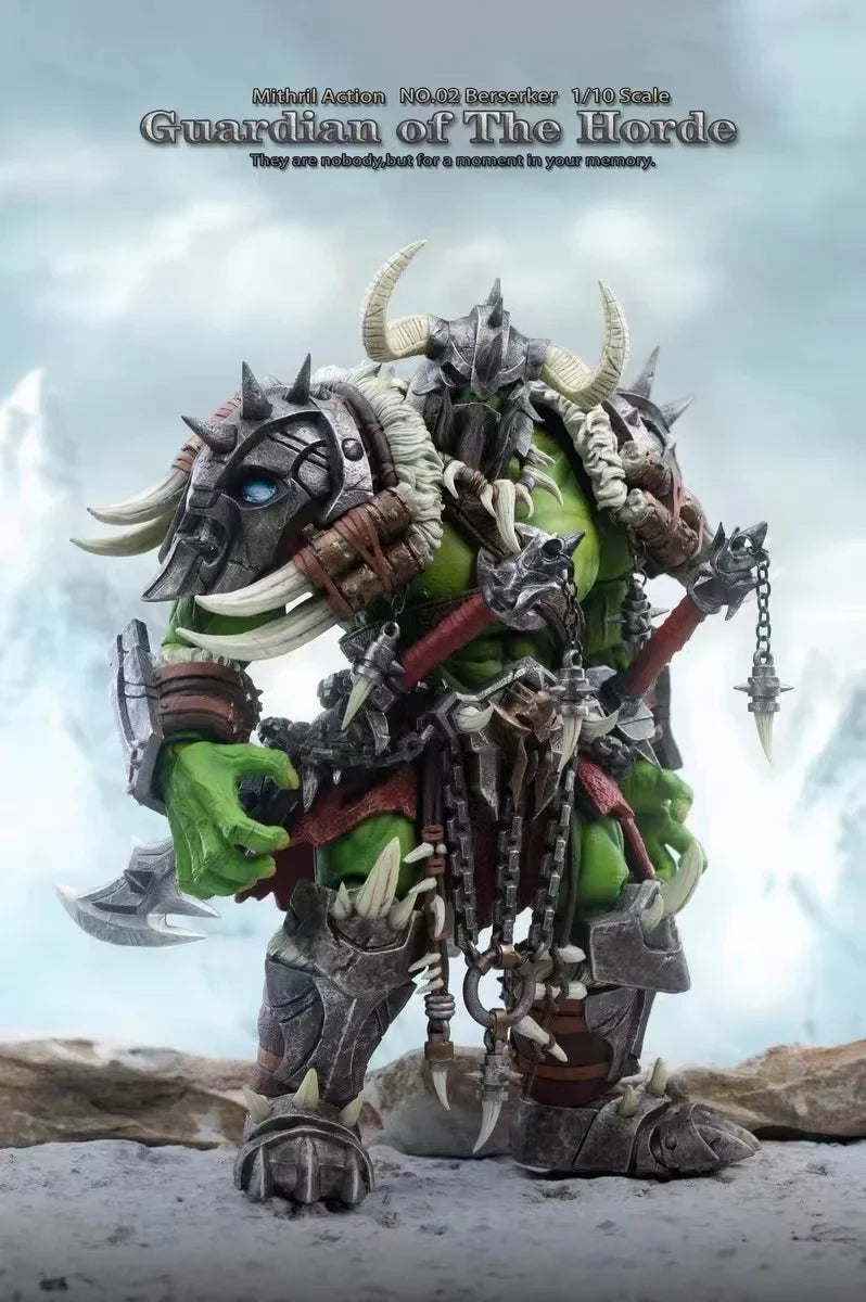 Mithril Action 02 Berserker 03 Master NO.04 Morna 1/10 Scale Guardian of The Horde Action Figures Models Toys