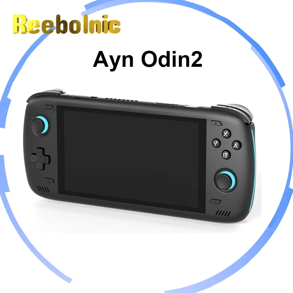 Ayn Odin2 Base Pro Max Handheld Game Console 6.0Inch Touch Screen 8Gen2 Android13 Wifi Portable Console Free Film