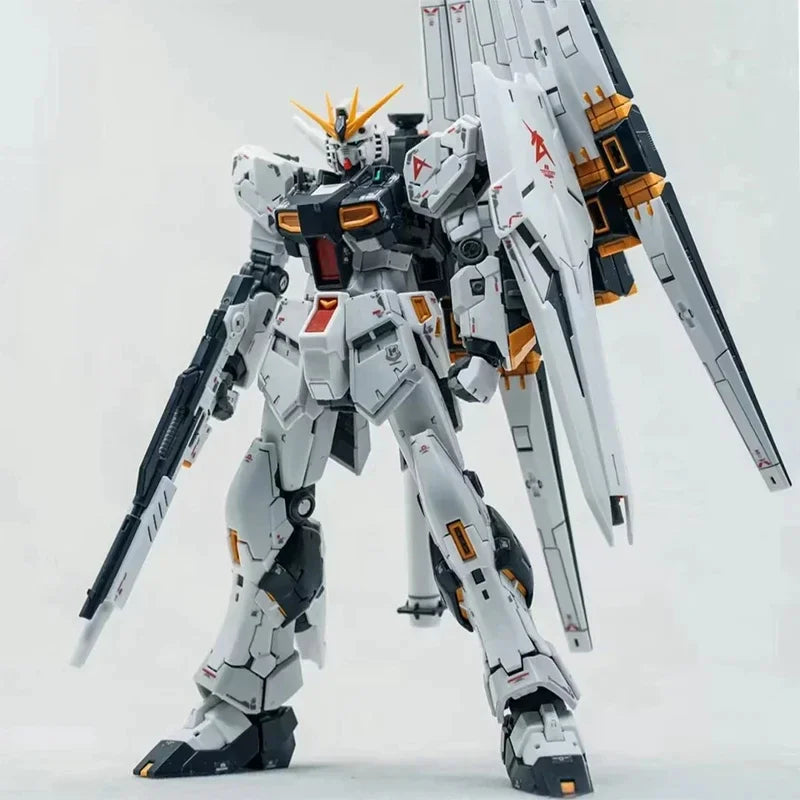 HG 1/144 Bull Funnel mit Float Cannon Mobile Suit Anime-Actionfiguren Modell ABS-Bausatz Mecha Roboter Spielzeug Geschenk