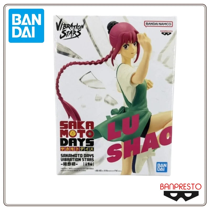 New in Stock BANDAI NAMCO BANPRESTO SAKAMOTO DAYS VIBRATION STARS Shaotang Ru PVC Figure Model Collector Original Figurine Toy
