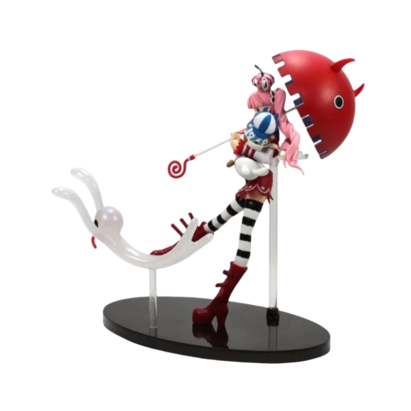 Genuine Bandai One Piece SCultuers Big The Top War Perona Anime Action Figures Model Toys Collectible Gift for Toy Hobbies Kids