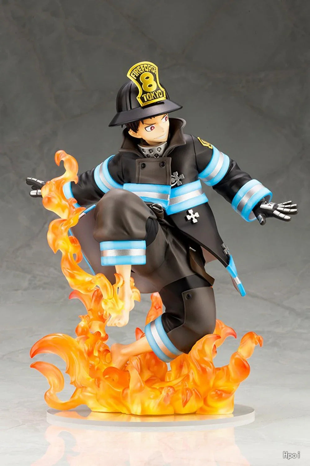 16CM Anime Enn Enn no Shouboutai Shinra Kusakabe Figure Scene Model Toy Doll Action Figure 1/8 pvc Collection Gifts