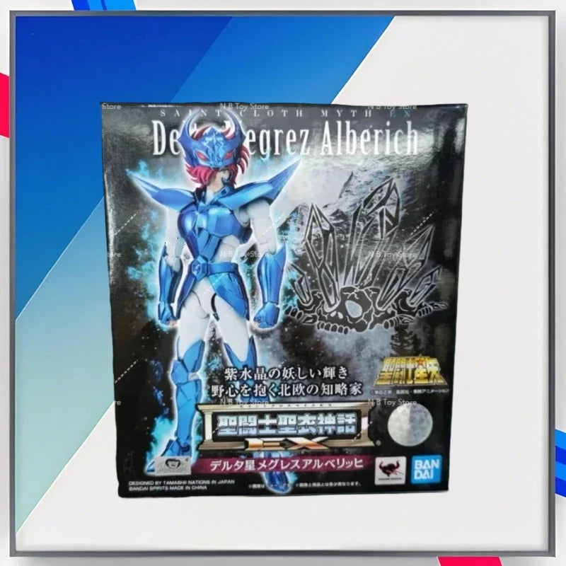 In stock Saint Seiya Bandai Saint Clothes Myth EX Version God Fighter EX Tianquan Star Arubelisi Collection Gifts Toys