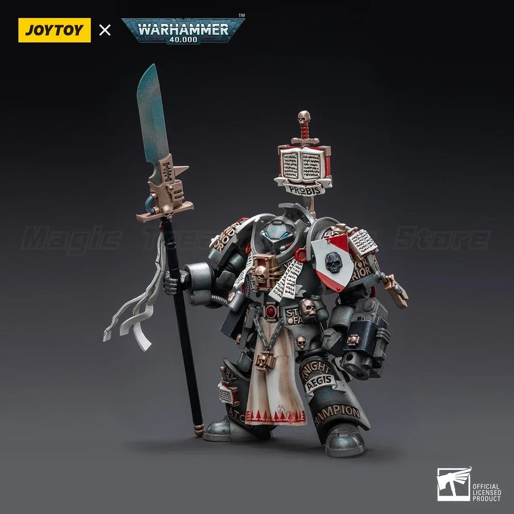 【In Stock】JOYTOY 1/18 Action Figure Warhammer 40K Grey Knights Terminator Jaric Thule Toy