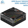 Helorpc Gaming Mini PC AMD Ryzen R7-7840HS/R7-8845HS  DDR5 M.2 NVME Support Win10/11 System  Office Desktop Computer