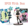In Stock Hatsune Miku Anime Figure Fashion Subclture Miku Action Figure Christmas Gift PVC Collection Model Kawaii Girl Doll Toy