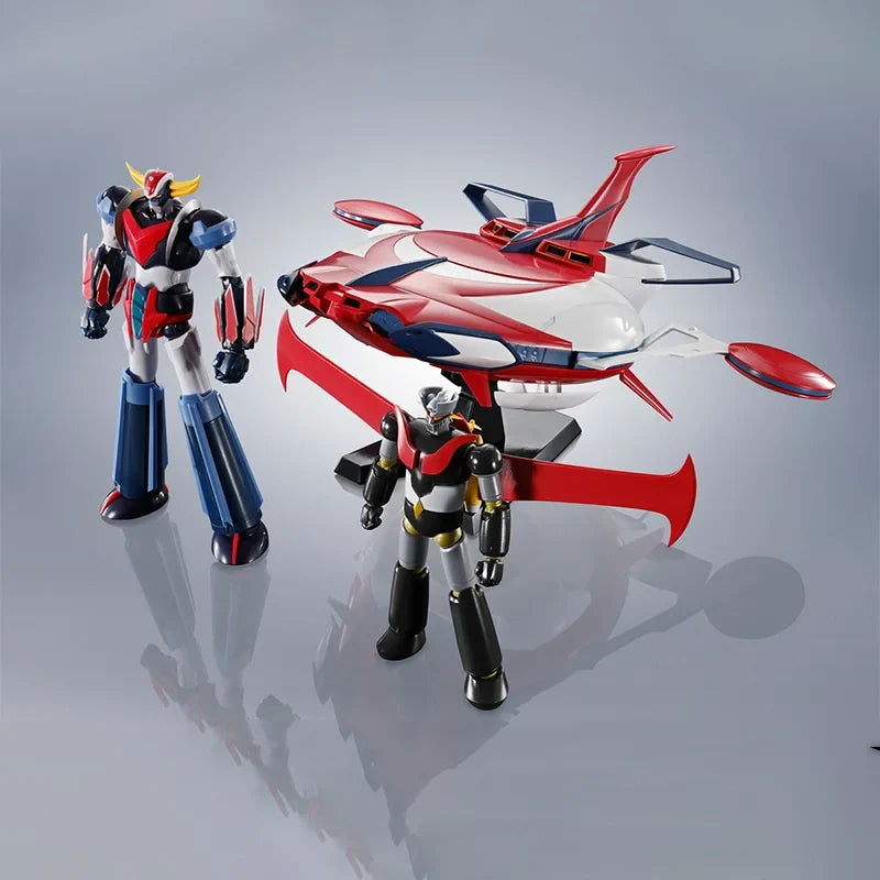 Original box Bandai In shock THE ROBOT SPAZER MAZINGER Z From GRENDIZER U Anime full Action Assembly Figure Model Toy Gift kid