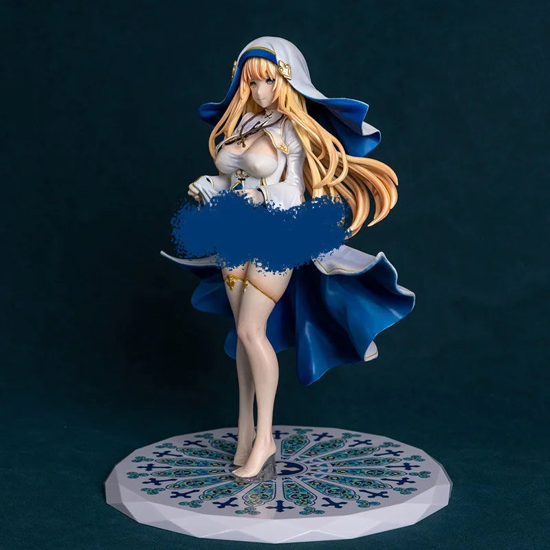Sister Charlotte Sacred White Heterochromatic Edition Handmade Original Painting Beautiful Girl Animation anime Model Stock