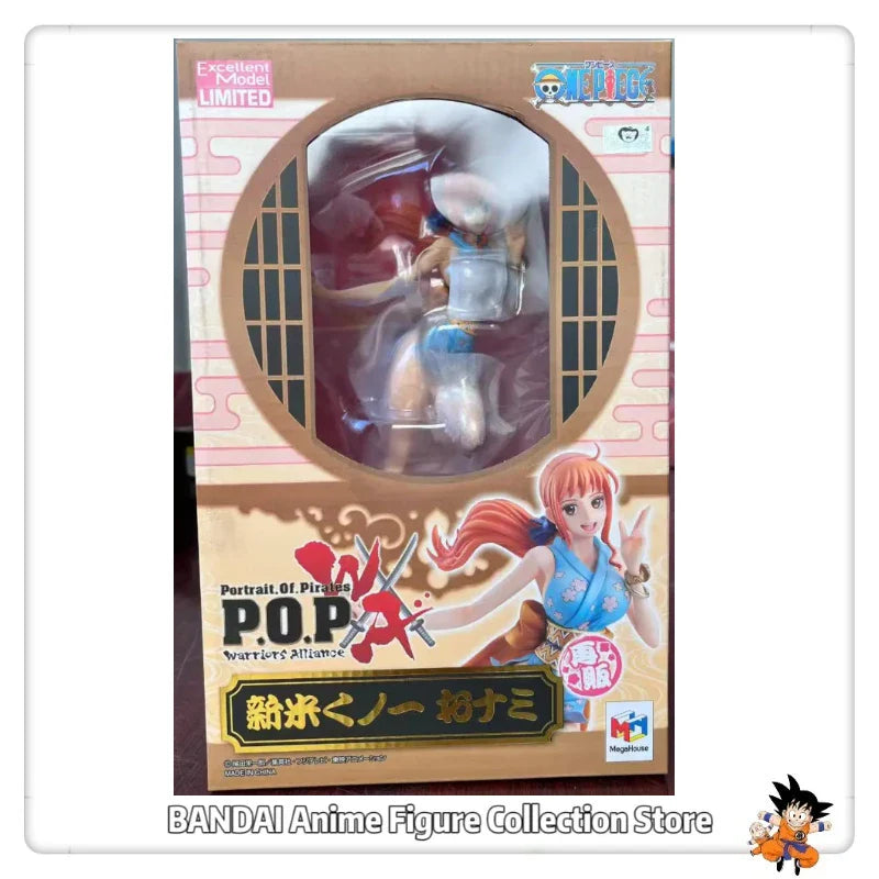 Original MegaHouse Portrait of Pirates "Warriors Alliance" One Piece Neue Essential Kunoichi Onami Anime-Figuren Modell
