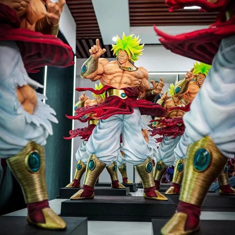 Hot Dragon Ball Statue Brother Jt Break Brolly Creative Cartoon Around Hand-Made Desktop Ornaments For Boy Birthday Gift