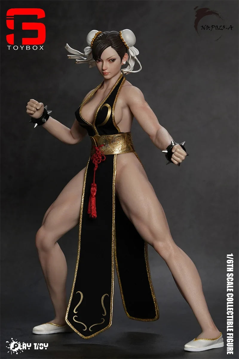 PLAY TOY P023 1/6 Fighting Goddess Action Figure with Movable Eyes 12'' Female Soldier Action Figure Body Model