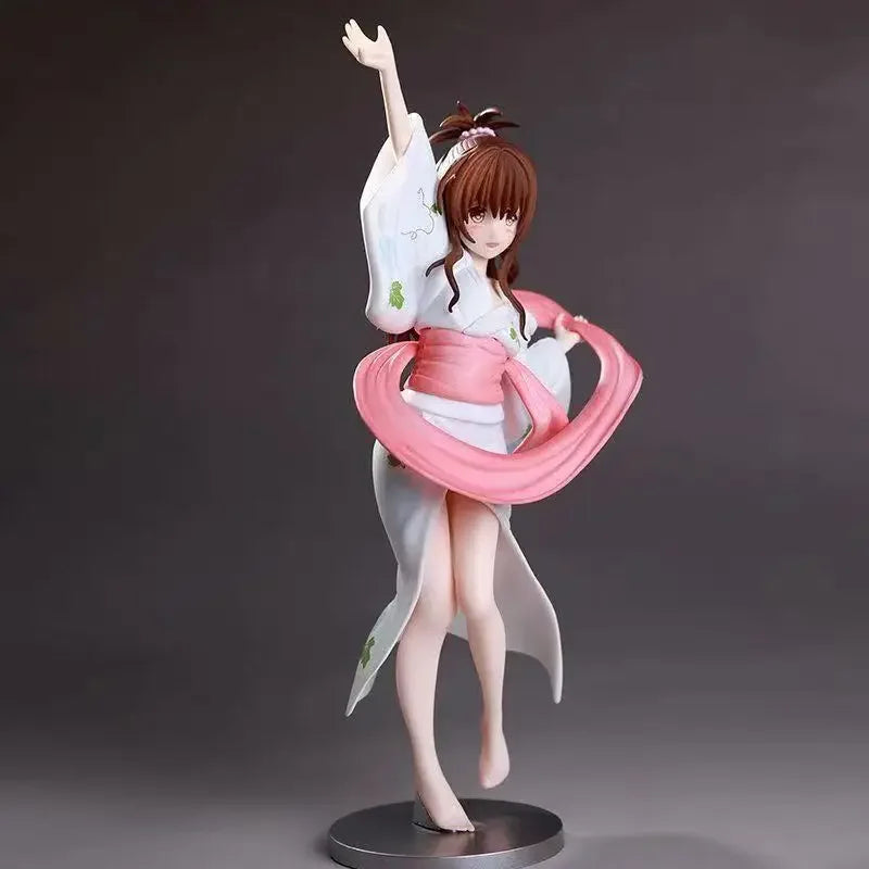 Anime Figures Swimsuit Version - Momo Lala Yuki Collectible Model Toys Sexy Figure From To Love-Ru Darkness Mika Deviluke