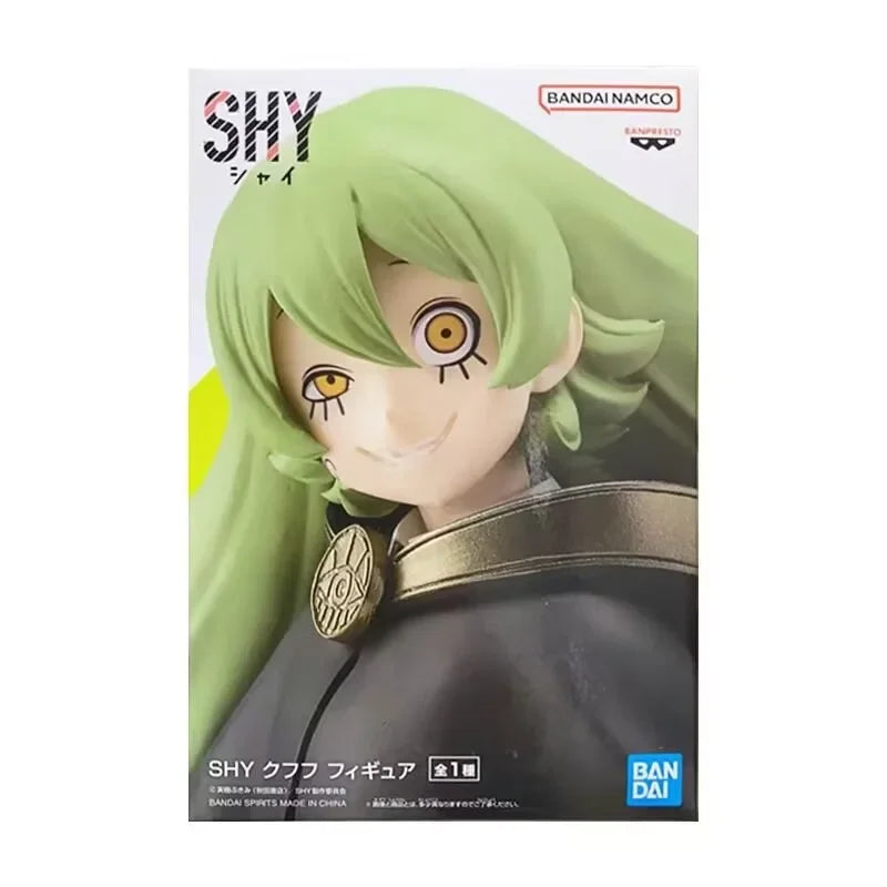 Original Bandai SHY Kufufu Anime Action Figures Collection Ornaments Figure Toys Birthday Gift 16cm