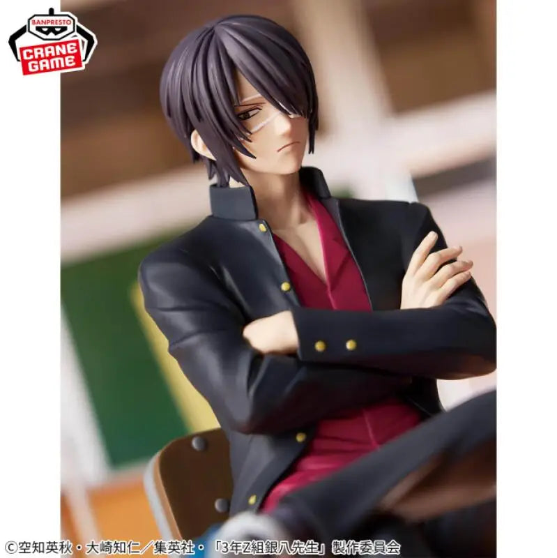 Bandai Original Banpresto Gintama Takasugi Shinsuke Action Figures Anime Figura Cartoon Doll Model Statue Kids Toys Juguete Gift