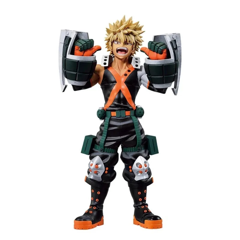 Bandai Original My Hero Academia Midoriya Izuku Bakugou Katsuki Uraraka Ochako Todoroki Shouto All Might Figure Toys
