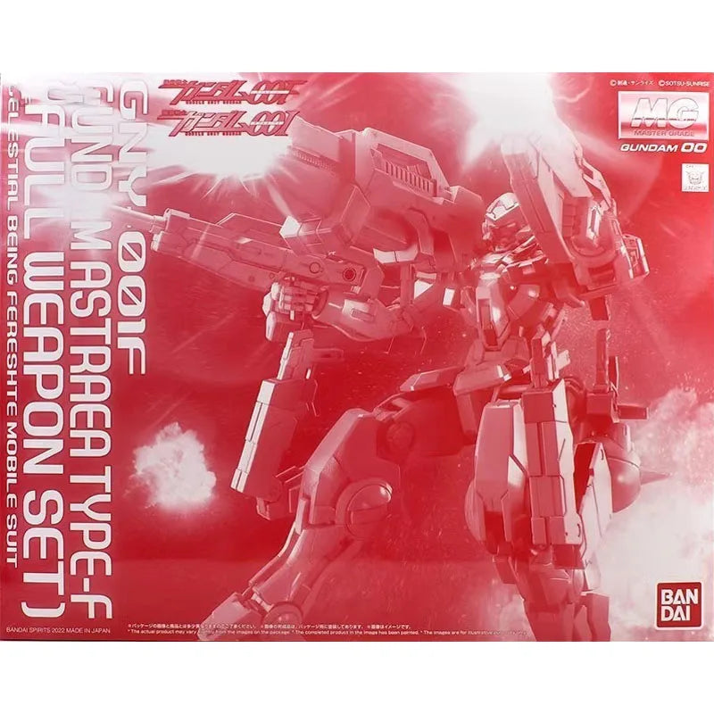 Bandai Original MG Gundam Astraea Type-F GNY-001F 1/100 Anime Action Figure Assembly Model Toys Gifts For Children GUNDAM