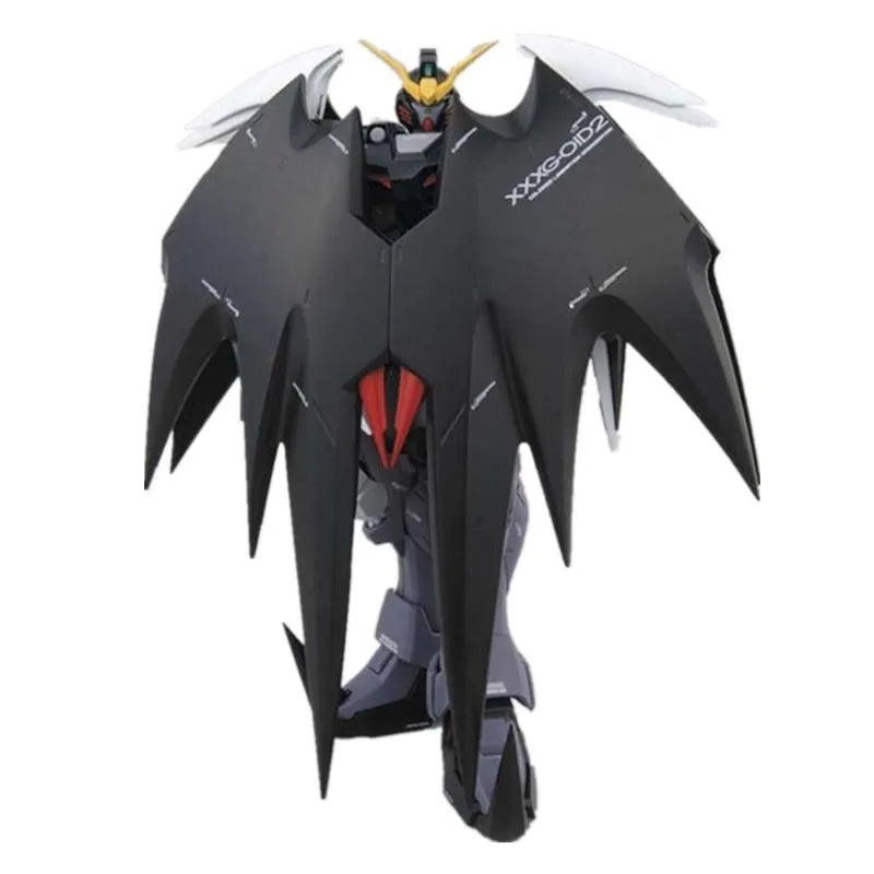 Bandai MG 1/100 XXXG-01D2 Deathscythe Hell EW Gundam Model Kit Action Figure Collectibles Anime Figures Toys for Boys Gift