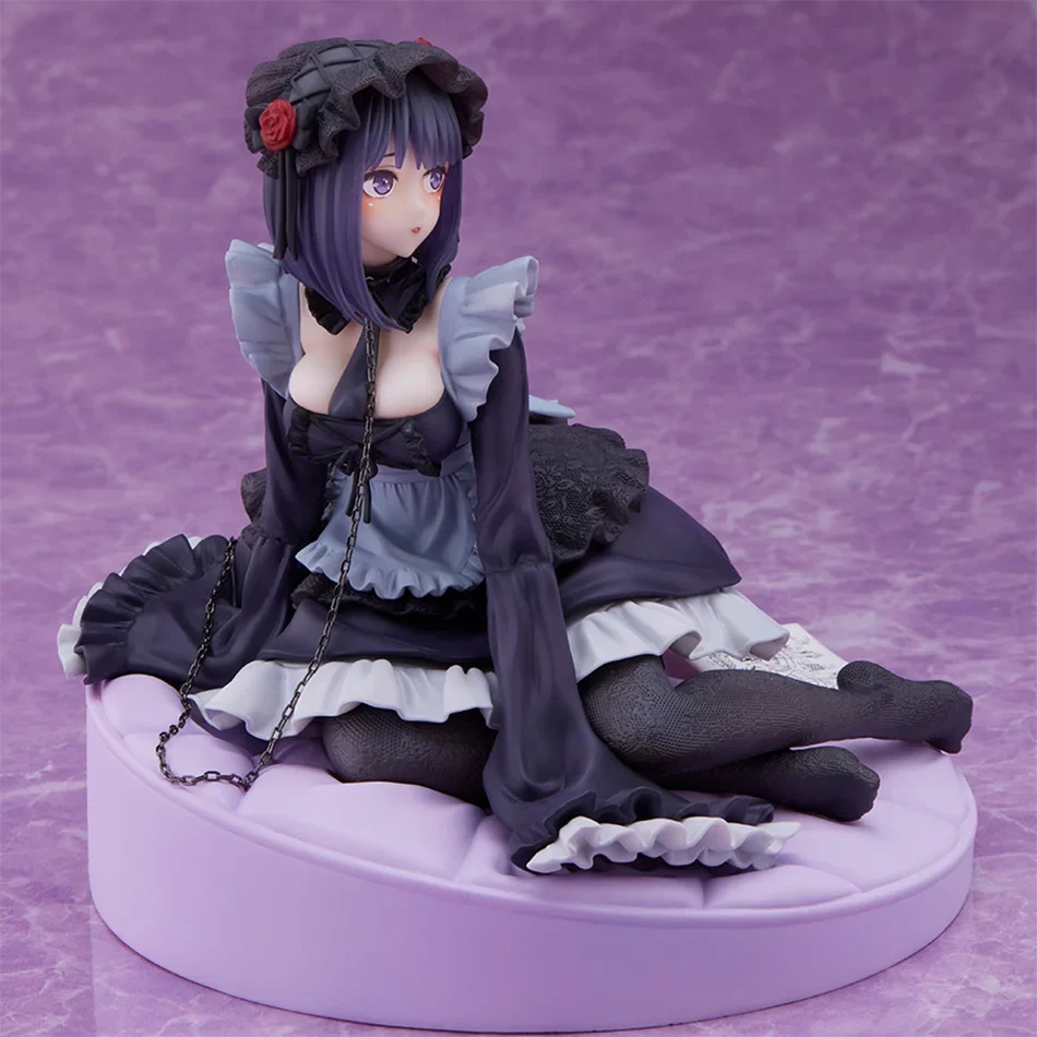 In Stock My Dress-Up Darling Anime Figure Black Maid Outfit Kitagawa Marin Character Action Figure Collection Figurine Model