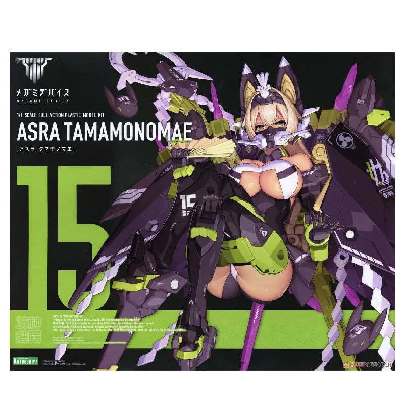 IN STOCK Kotobukiya Anime Action Figure MEGAMI DEVICE Asra Tamamonomae and ASR  Gifts For ChildrenA ARCHER AOI Assembly Model