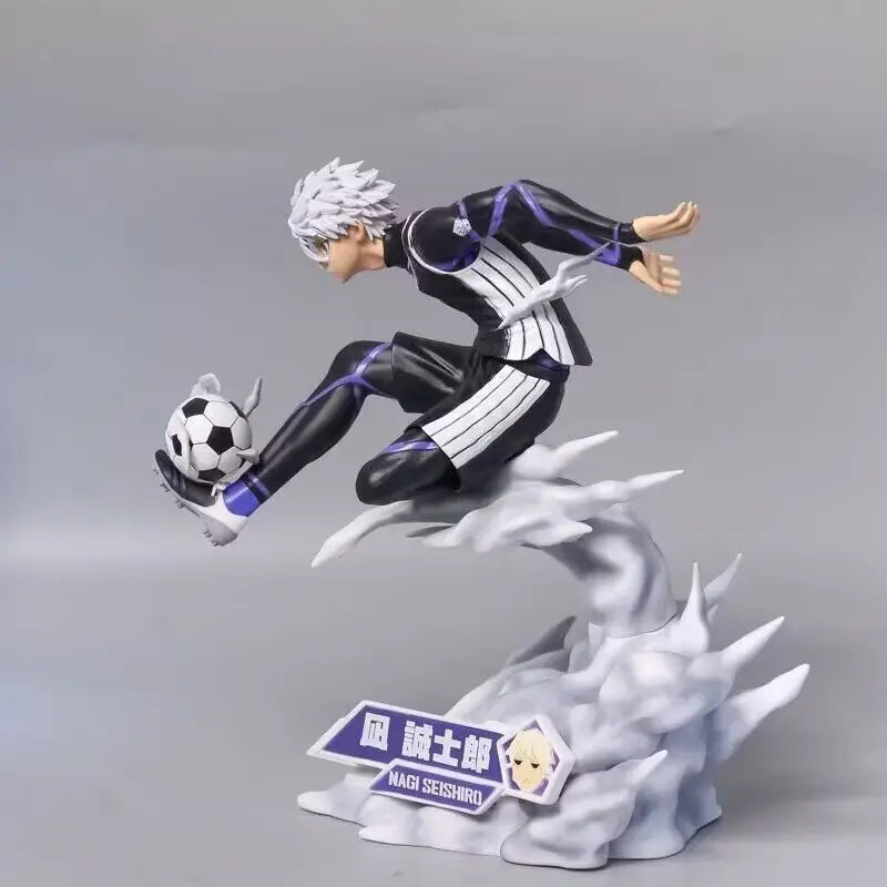 Anime BLUE LOCK Figures HS HIKARI Nagi Seishiro Action Figures PVC Collection Model Toys Periphery Birthday Doll Gifts