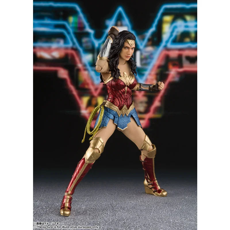 100% Original Bandai S.H.Figuarts SHF Wonder Woman WW84 Wonder Woman 1984 In Stock Anime Action Collection Figures Model Toys