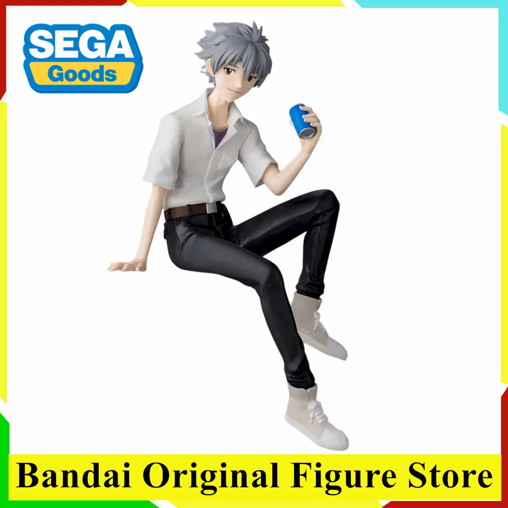 Original SEGA Evangelion Shin Gekijouban Nagisa Kaworu Chokonose  Action Figure Toys PVC Model Collection Anime Figurine Doll