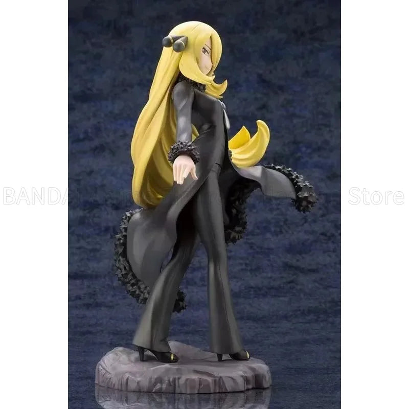 Hot Sale Original Kotobukiya Pokemon Figure Series SHIRONA with GABURIAS 1/8 Scale Pre-Painted Figure Anime Toy Collection Model