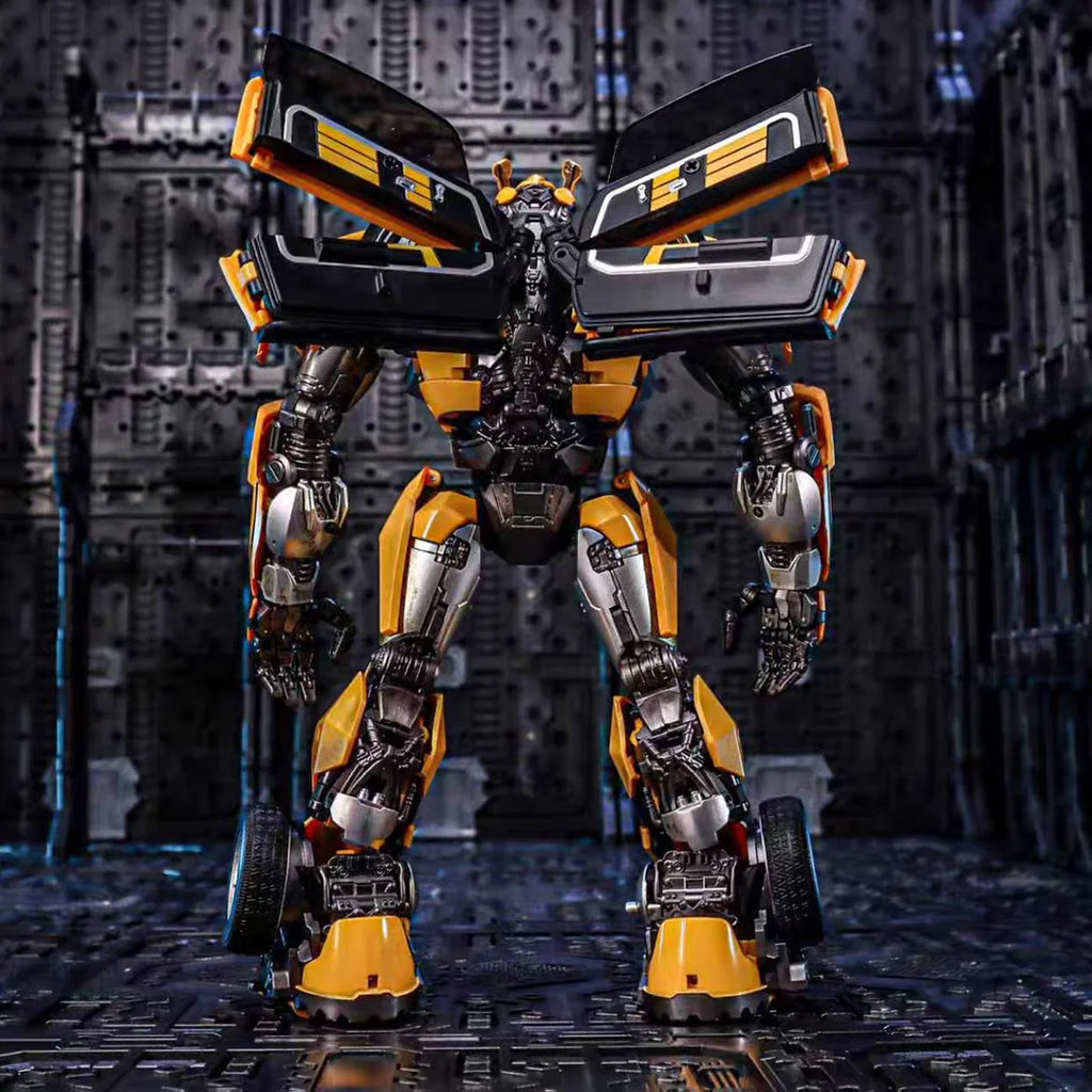 Toy W-01 Huang Xiaozai Movie Transformation 7 Big D Wasp Alloy Skeleton Transformation Toy Car